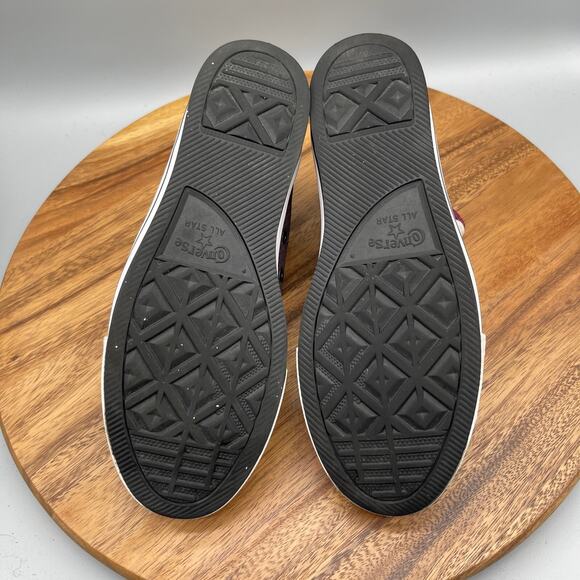 Converse Chuck Taylor Lift Hi Platform Shoes Big Kids 7 Sparkle Pink Sneakers - Picture 7 of 8